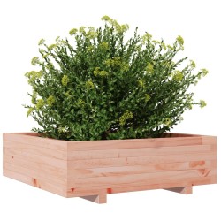 Jardinière 80x80x26,5 cm bois massif de douglas 