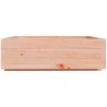Jardinière 80x80x26,5 cm bois massif de douglas 