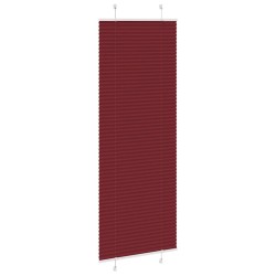 Store plissé rouge bordeaux 70x200 cm largeur du tissu 69,4 cm 