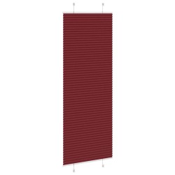 Store plissé rouge bordeaux 70x200 cm largeur du tissu 69,4 cm 