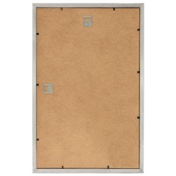 Collage de cadres photo 5 pcs de mur Argenté 70x90 cm MDF 