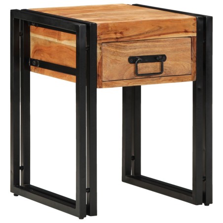 Table d'appoint40x40x50 cm en bois d'acacia 