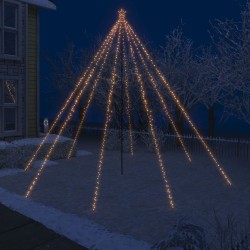 Lumières d'arbre de Noël Intérieur/Extérieur 800 LED 5 m 