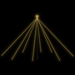 Lumières d'arbre de Noël Intérieur/Extérieur 800 LED 5 m 