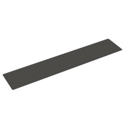 Tapis de couloir aspect sisal anthracite 80x400 cm 