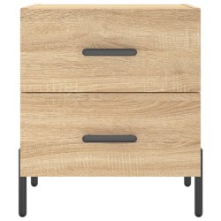 Tables de chevet 2 pcs chêne sonoma 40x35x47,5 cm 