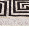 Tapis lavable antidérapant 190x300 cm beige clair 