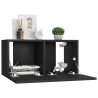 Ensemble de meubles TV 10 pcs Noir Bois d'ingénierie 