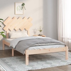 Cadre de lit sans matelas 100x200 cm bois massif 