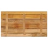 Dessus de table rectangulaire bois massif de manguier brut 