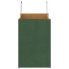 Sacs en papier 50 pcs avec poignées vert 26x17x25 cm 