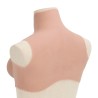 Plastron en silicone naturel coupe D 
