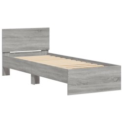 Cadre de lit sans matelas avec tête de lit 90x190 cm 