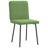 Chaises à manger lot de 2 Vert clair Velours 