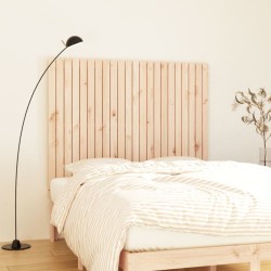 Tête de lit murale 140x3x110 cm Bois massif de pin 