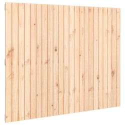 Tête de lit murale 140x3x110 cm Bois massif de pin 