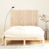 Tête de lit murale 140x3x110 cm Bois massif de pin 
