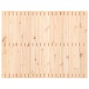 Tête de lit murale 140x3x110 cm Bois massif de pin 