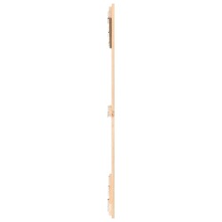 Tête de lit murale 140x3x110 cm Bois massif de pin 