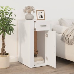 Armoire de bureau Blanc 40x49x75 cm Bois d'ingénierie 