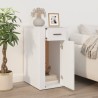 Armoire de bureau Blanc 40x49x75 cm Bois d'ingénierie 