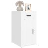 Armoire de bureau Blanc 40x49x75 cm Bois d'ingénierie 