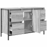 Meuble sous-vasque avec tiroirs sonoma gris 90x34,5x60cm 