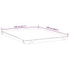 Protège-matelas blanc 140x220 cm imperméable 