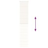 Store zèbre beige marbré largeur du tissu 40,9 cm polyester 