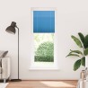 Store plissé bleu 75x200 cm largeur du tissu 74,4 cm polyester 