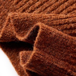 Cardigan pour enfants tricoté cognac 140 