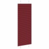 Store plissé rouge bordeaux 75x200 cm largeur du tissu 74,4 cm 