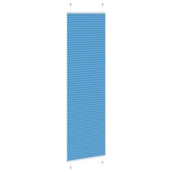 Store plissé bleu 60x200 cm largeur du tissu 59,4 cm polyester 