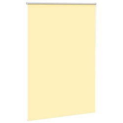 Store enrouleur occultant jaune largeur du tissu 105,7 cm 
