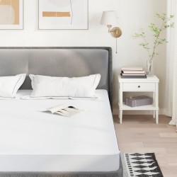 Protège-matelas blanc 120x200 cm imperméable 