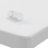 Protège-matelas blanc 120x200 cm imperméable 
