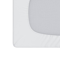 Protège-matelas blanc 120x200 cm imperméable 