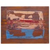 Table de chevet 45x35x40 cm Bois de teck de récupération 