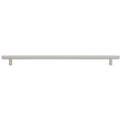 Poignées d'armoire 5 pcs argenté 480 mm acier inoxydable 