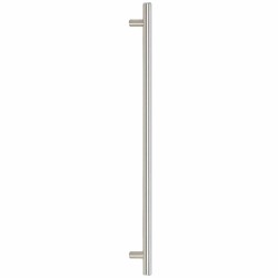 Poignées d'armoire 5 pcs argenté 480 mm acier inoxydable 