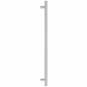 Poignées d'armoire 5 pcs argenté 480 mm acier inoxydable 