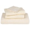 Serviettes de visage 2 pcs crème 30x30 cm 360 g/m² 100% coton 
