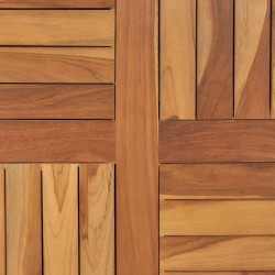 Dessus de table Bois de teck solide Rond 2,5 cm 70 cm 