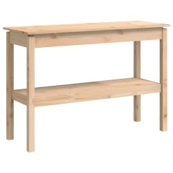 Table console 110x40x75 cm Bois massif de pin 