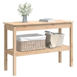 Table console 110x40x75 cm Bois massif de pin 