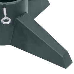 Support de sapin de Noël Vert 55,5x55,5x15 cm 