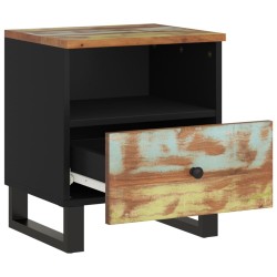 Table de chevet Bois de récupération et d'ingénierie 