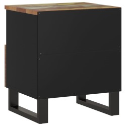 Table de chevet Bois de récupération et d'ingénierie 