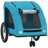 Remorque de vélo pour animaux de compagnie bleu 