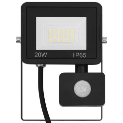 Projecteur à LED avec capteur 20 W Blanc froid 